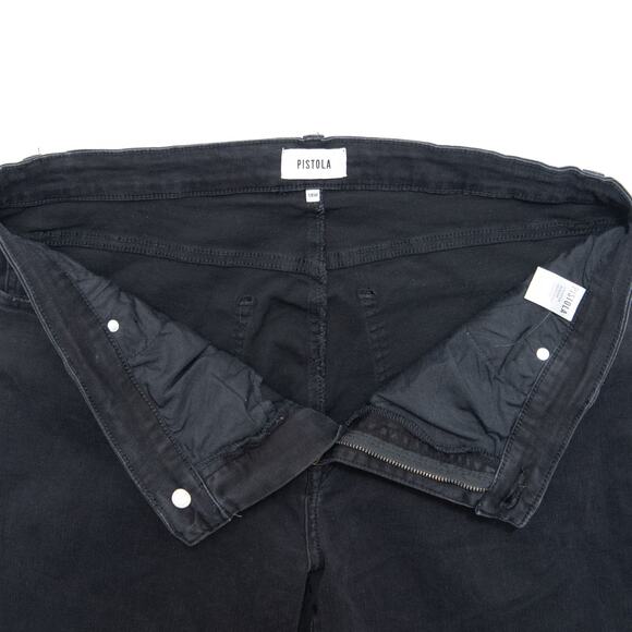 Pistola Black Midnight Special Arielle Mid-Rise Skinny Jeans Plus Size 18 - Picture 5 of 10